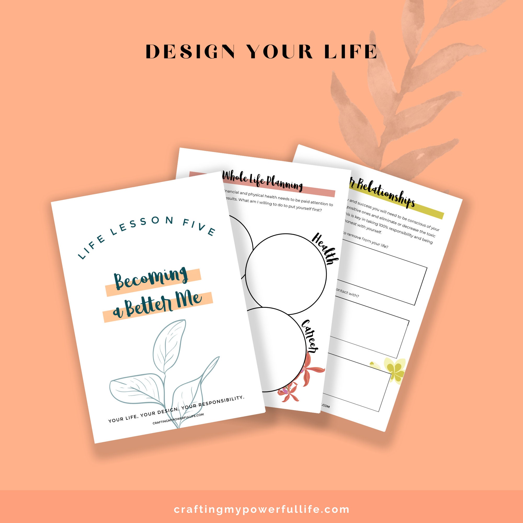 The Life Planning Printable Workbook - Undated - Etsy