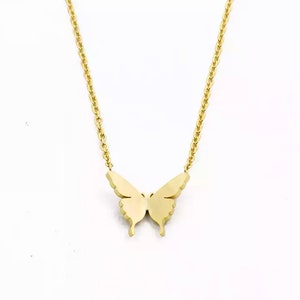 Butterfly Choker Necklace, Mariposa Necklace, Dainty Necklace, Layering Necklace, Choker, Gift