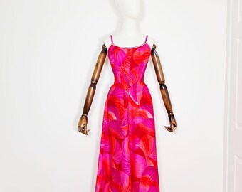 Abito da spiaggia floreale anni '60 - Vero stile vintage anni '50 - Abito da spiaggia anni '60 e '50 - Bombshell VTG anni '60 PETITE