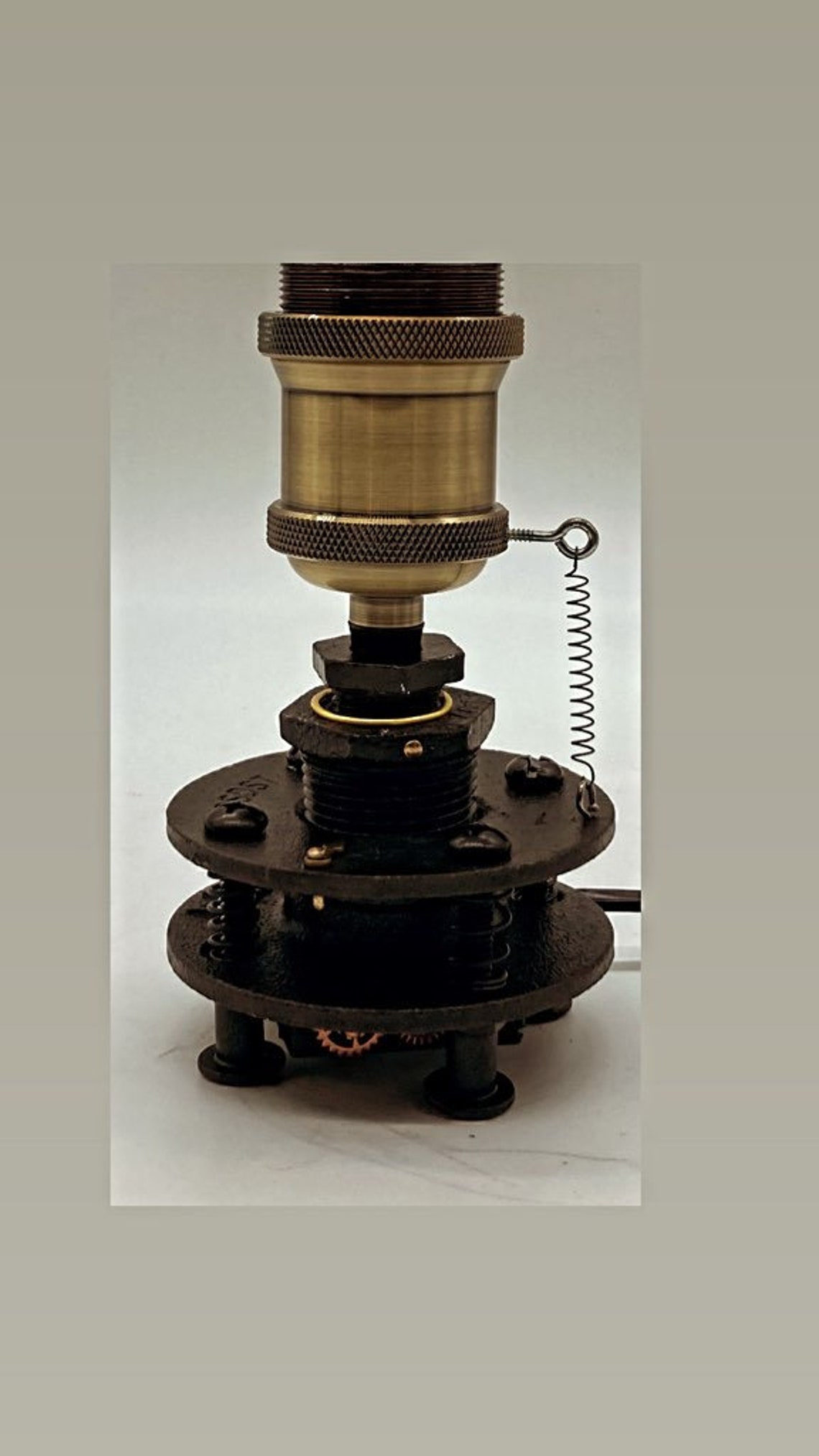 The MINIMAL Touch Touch Activated Lamp Steampunk Lamp Etsy