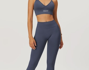 BUILD FIT workoutset met 'Butt Scrunch'-legging en sportbeha