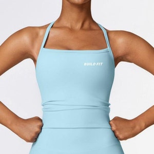 Light Blue BUILD FIT Cami Top