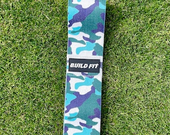 Groenblauwe camo BUILD FIT Weerstandsband