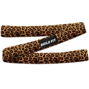 Leopard Print BUILD FIT Long Resistance Band (Light resistance)