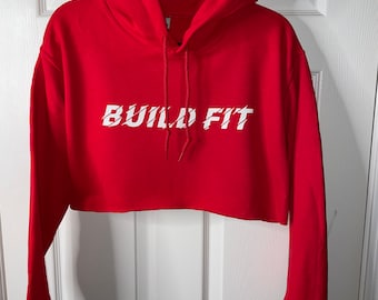 Cropped BUIL FIT-hoodie