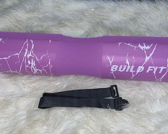 Purple Marble BUILD FIT Barbell Pad