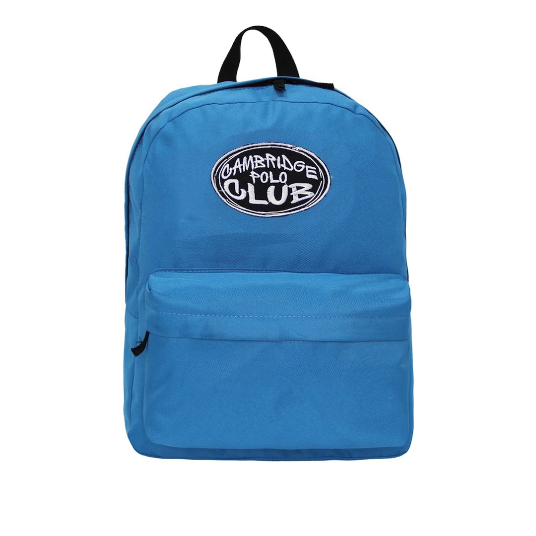 Cambridge Polo School Backpack, College Bookbag, Durable Laptop Bag