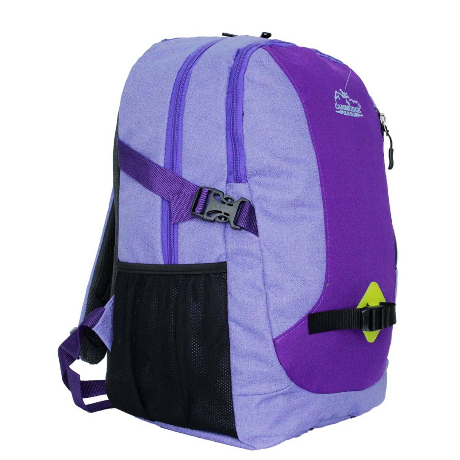 Cambridge Polo School Backpack, College Bookbag, Durable Laptop Bag