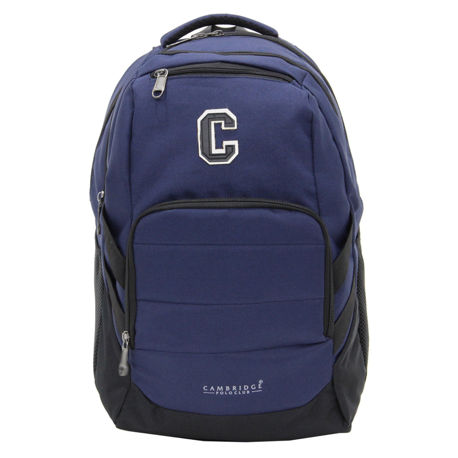 Cambridge Polo School Backpack, College Bookbag, Durable Laptop Bag