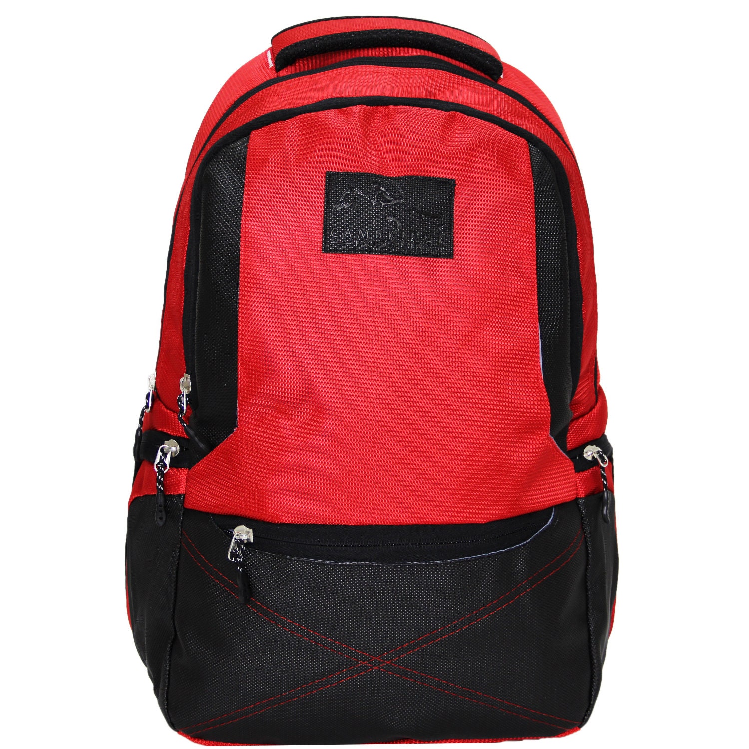 Cambridge Polo School Backpack, College Bookbag, Durable Laptop Bag