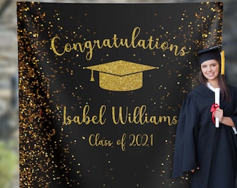 Graduation Backdrop Graduation Decorations 2023 Graduation Photo Backdrop