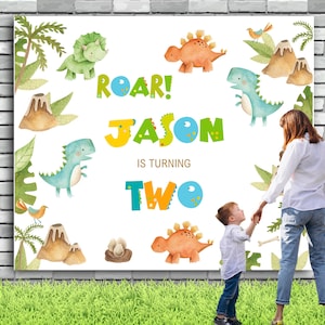 Dinosaur Backdrop Dinosaur Photo Backdrop Dinosaur Birthday Backdrop Dinosaur Party Backdrop Dinosaur Birthday Decorations
