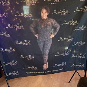 Personalized Photo Backdrop Custom Step and Repeat Photo Booth Banner Picture Tapestry Graduation Backdrop Business Event Decoration