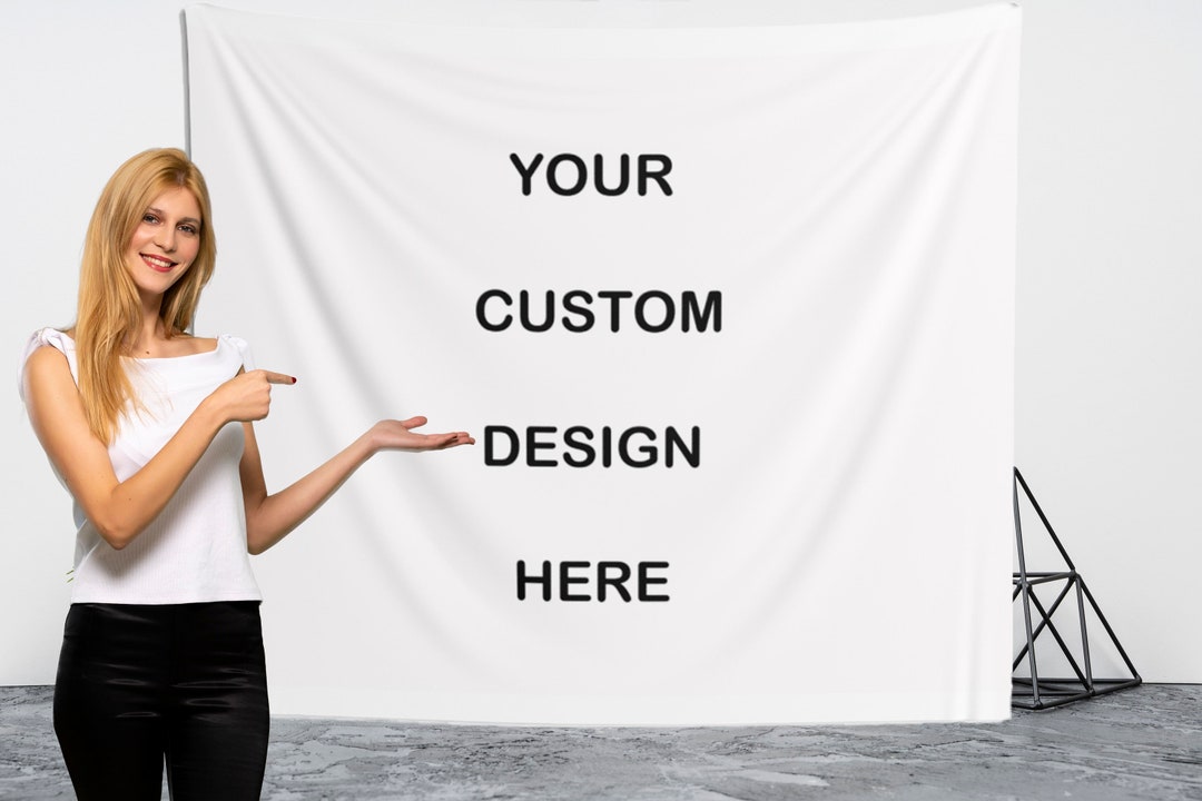 Personalized Photo Backdrop Custom Step and Repeat Photo Booth Banner ...