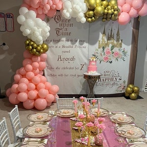 Princess Party Banner