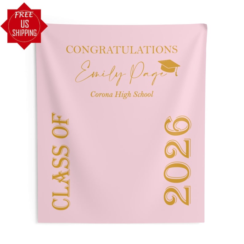 Class of 2026 Girls Party Decor