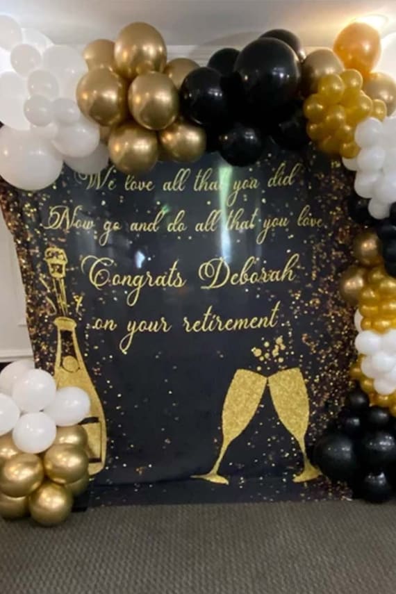 Blulu Decorazioni per feste di pensionamento, extra large, in
