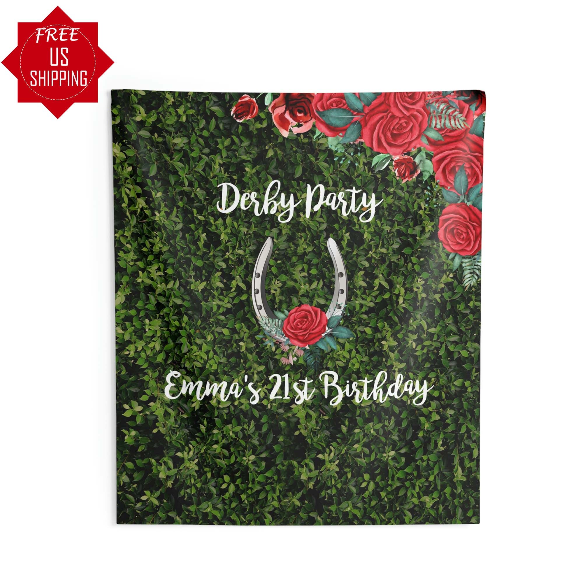 Sunwer Gartenflagge Kentucky Derby - Doppelseitig Bedruckt, Wasserdicht, 31x45 Cm