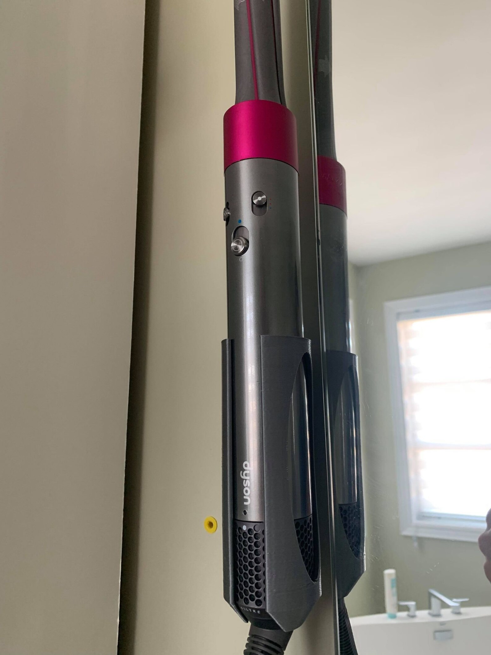 wall mount dyson airwrap