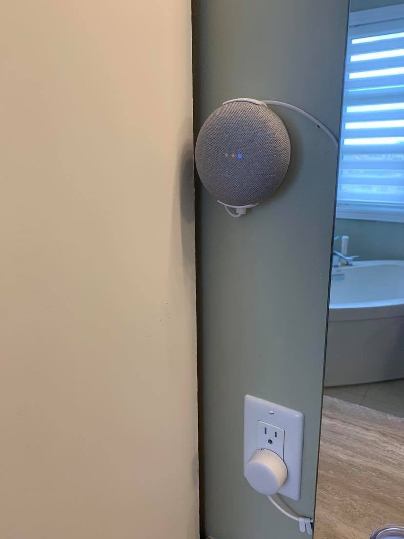 Google Home Mini Wall Mount Hanging Style Flush Mount Etsy