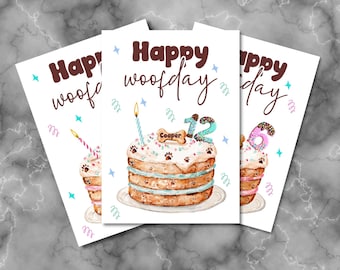 Personalized Birthday Card for Your Dog