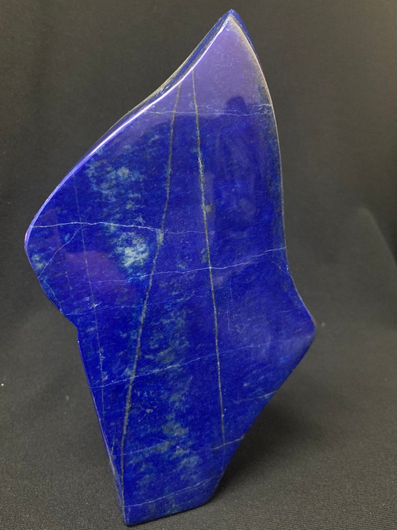Royal Blue Colour Lapis Lazuli Reiki Energy Gemstone Crystal Healing Mineral L4