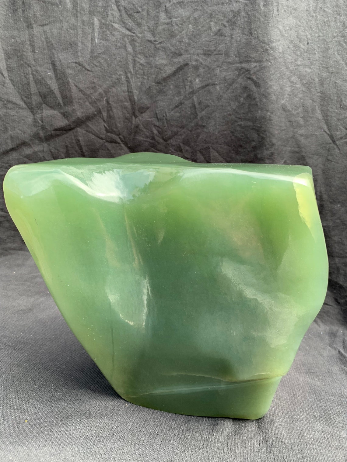 Rare Jade Serpentine Freeform Healing Gemstone Crystal From Etsy