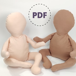 Doll Baby Pattern Sewing PDF Baby Body Sewing Pattern Newborn Store Decor Mannequin Baby