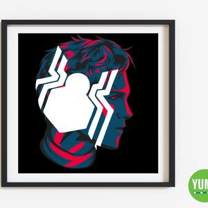 Avengers Spiderman 10 x 10 Print