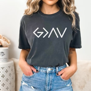 God is Greater than The Highs and Lows T-Shirt, Religious Shirt, Christian Shirts, God, Church Gift, Christmas Gifts, Faith Tee, Unisex