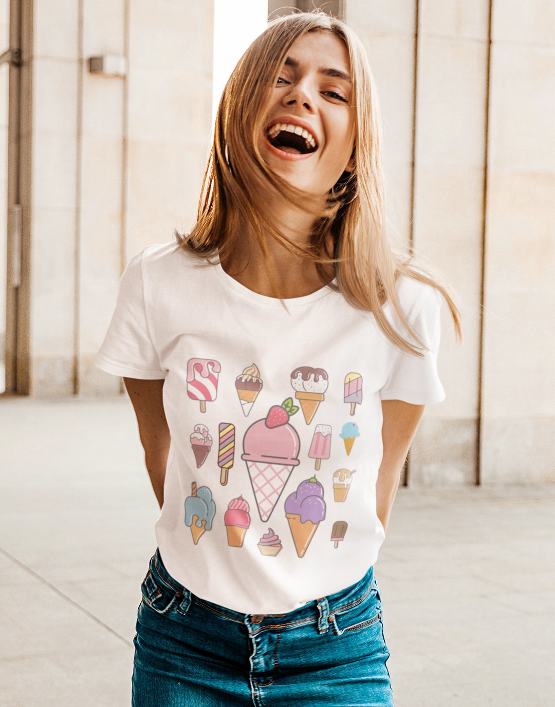 Ice Cream T Shirt, Summer Clothing, Vacation Shirts, Ice Ice Cream T Shirt, Summer Clothing, Vacation Shirts, Ice