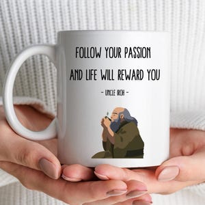Uncle Iroh Mug, Vintage Anime Gift, Cute Anime cup, Kawaii Gifts, Birthday, Gift For Her Anime Accessory Merch