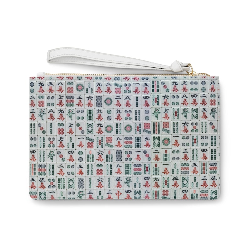 Mahjong Card Holder, Mah Jongg Gift, Hostess Gifts, Mahjongg lover, Carrying Pouch, Accessories Case, Card Sleeve mah jong gifts image 3