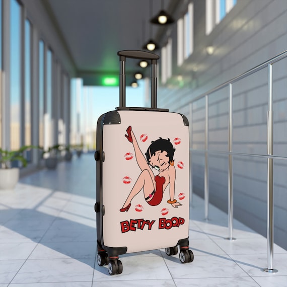 Betty Boop Carry on Luggage Fashion Suitcase for Women Cute Pink Luggage Cabin Bag Custom Luggage Unique Travel Bag Gift for Her Etsy Ireland