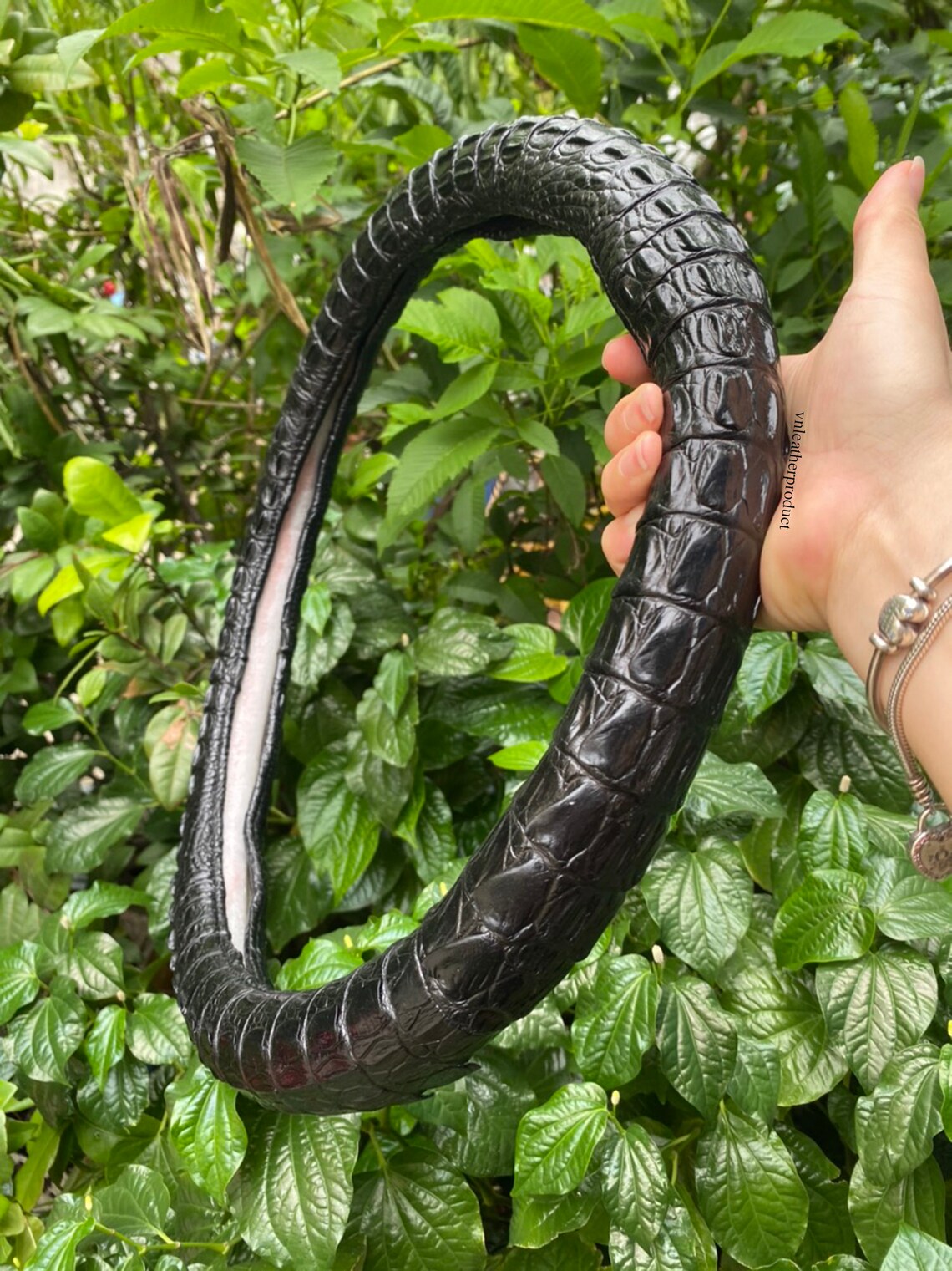 Steeriing Wheel Covers Alligator leather car accessories Etsy