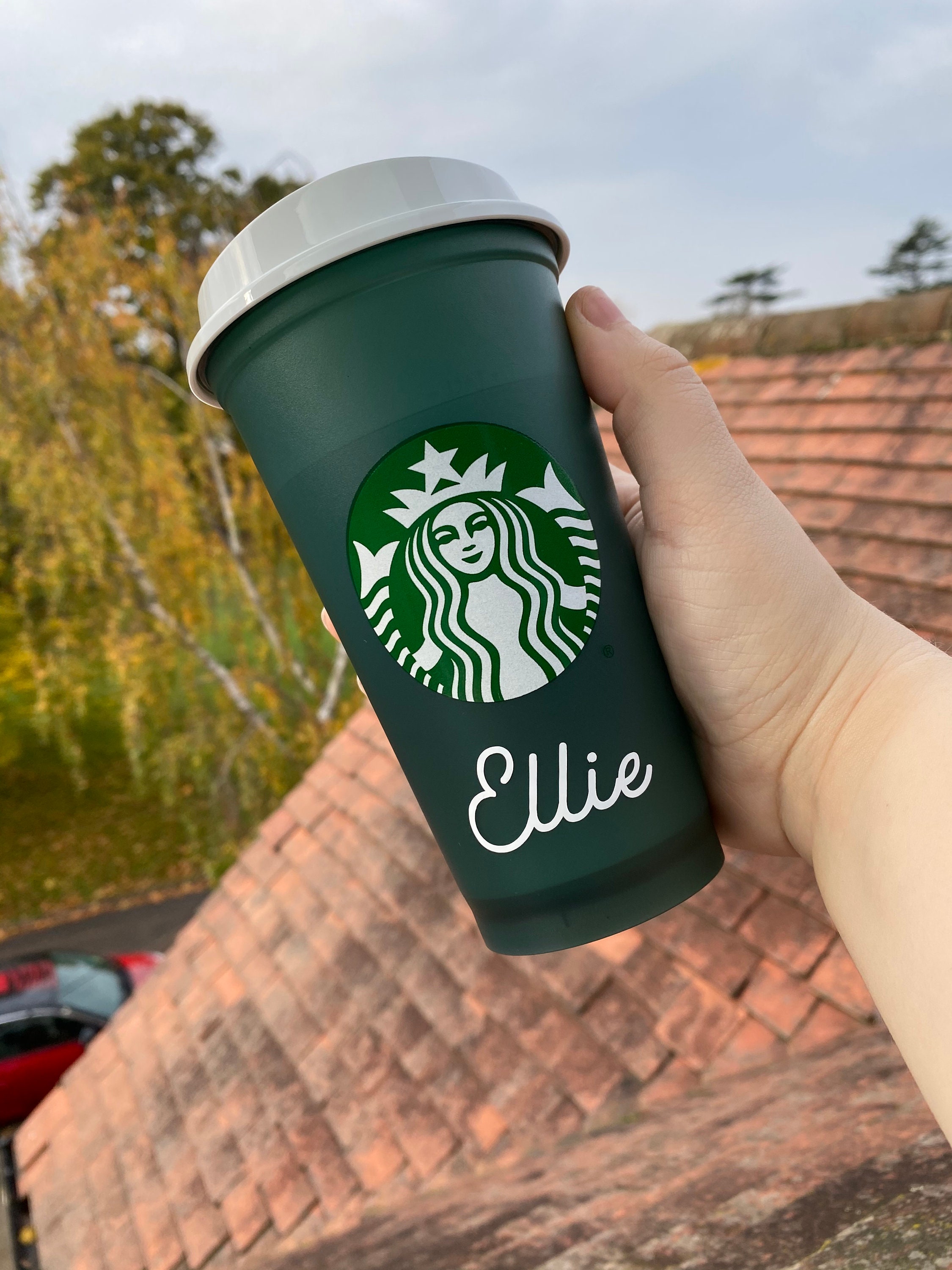 Starbucks Cup UK / Personalised Reusable Cup / Small Name Only Etsy UK