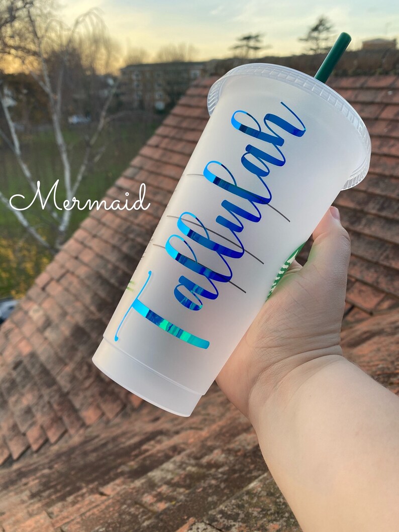 Starbucks Cup UK / Personalised Reusable Cup / Name Only Etsy