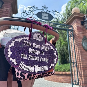 Disney Haunted Mansion Stroller Tag Bag Tag