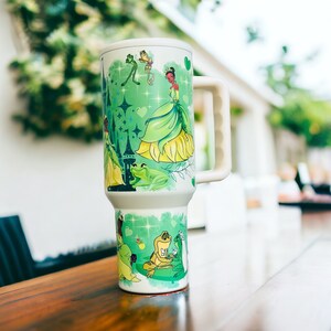 Disney Tiana’s Bayou Princess Frog 40 OZ Tumbler