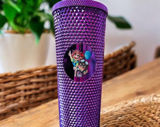 Carl Ellie UP! Studded Tumbler Starbucks Cup