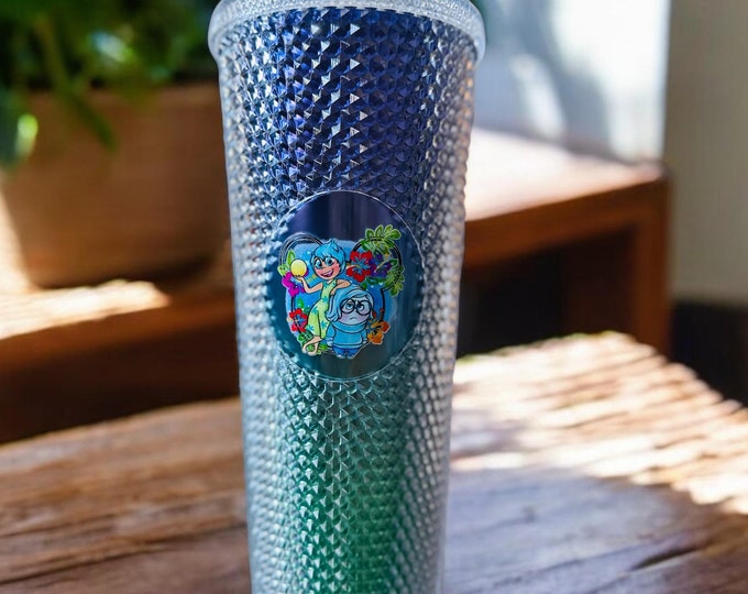 Disney Inside Out Studded Tumbler 24 OZ