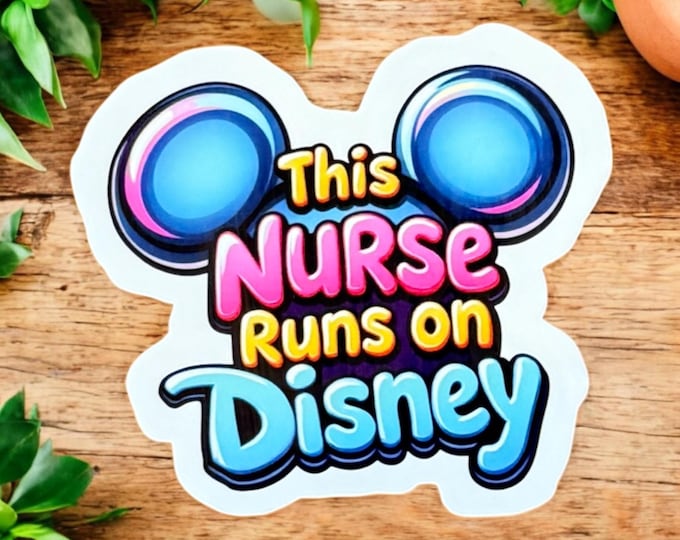 Disney Nurse Mickey Sticker Nurse Appreciation