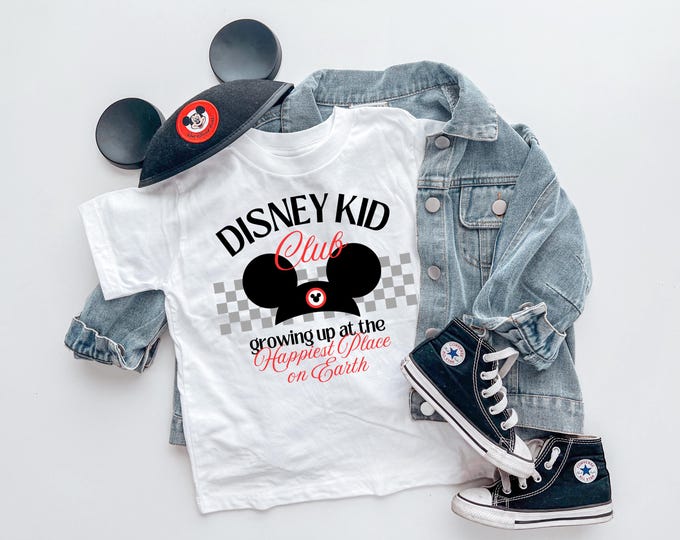Disney Mickey Minnie Kid Toddler Youth T-Shirt
