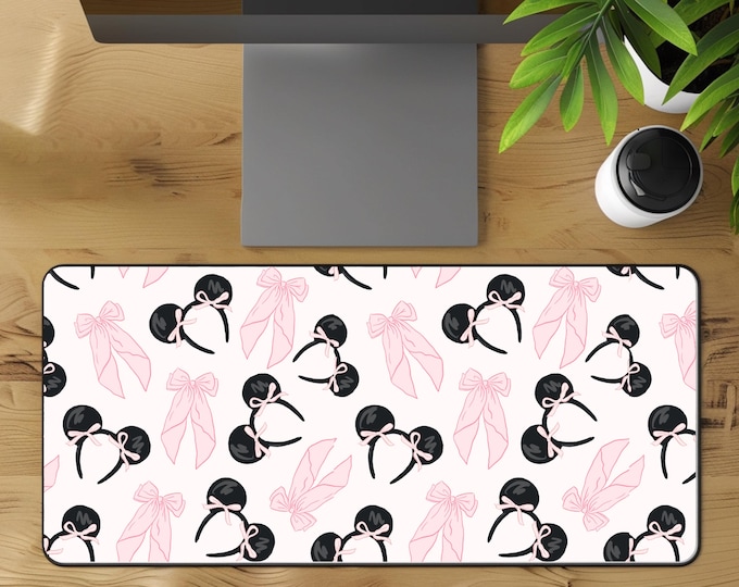 Disney Mickey Coquette Desk Mat Mousepad Office Decor
