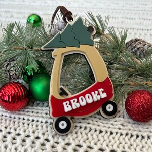 Cozy Coupe Personalized Christmas Ornament
