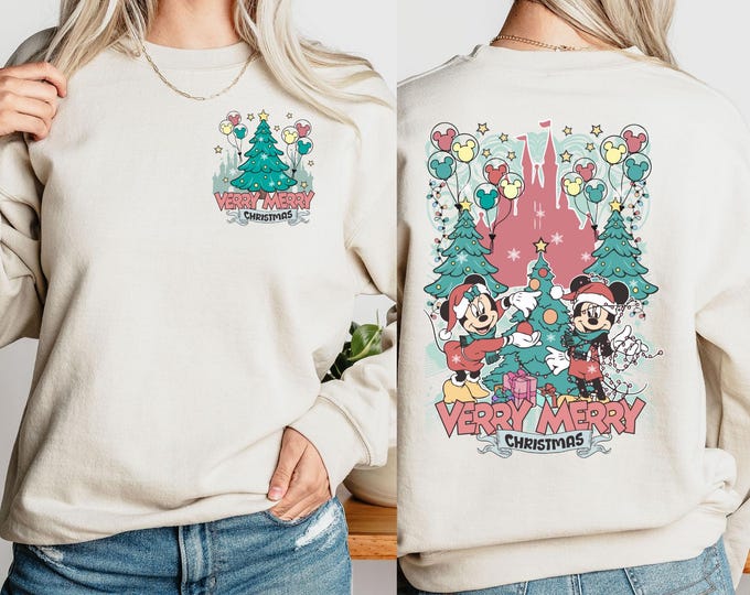 Disney Mickey's Very Merry Christmas Sweatshirt
