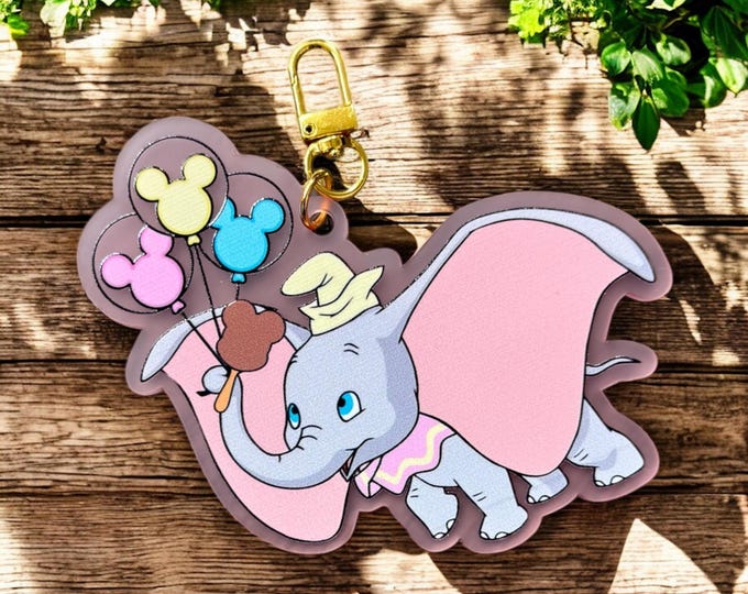 Disney Dumbo Keychain Bag Tag