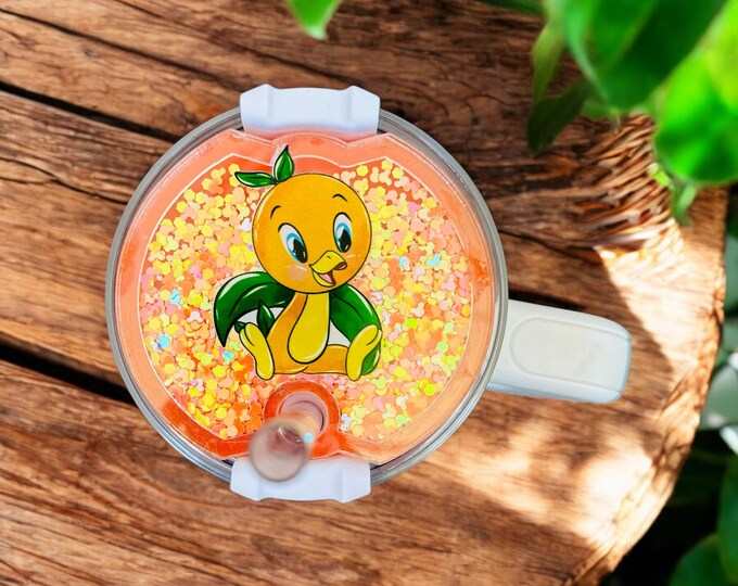 Disney Orange Bird Stanley Shaker Topper