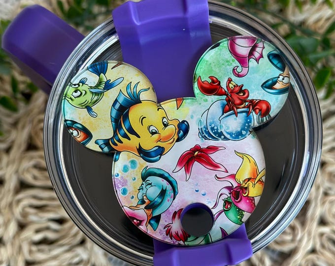 Disney Little Mermaid Stanley Tumbler Topper