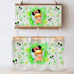Fairy Princess UV DTF Cup Wrap Same Day Print Tumbler Wrap